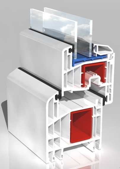 металлопластиковые окна, шестикамерный профиль