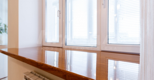 накладка на подоконник подоконник на кухне