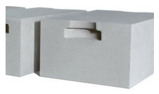 газоблок с захватом для рук