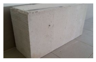 газоблок с плоскими гранями