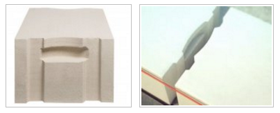 Газоблок паз–гребень