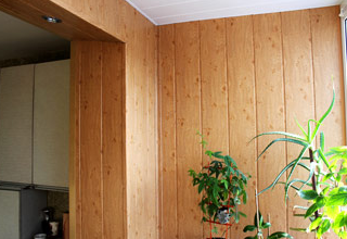 пластиковая вагонка со швом