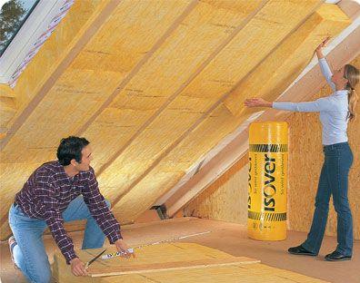 Isover Скатная кровля утеплитель isover теплая крыша стронг