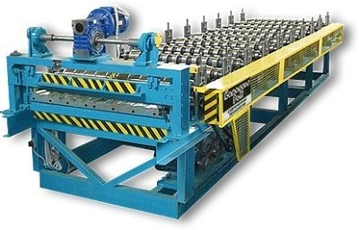 Станок для производства металлочерепицы и профнастила